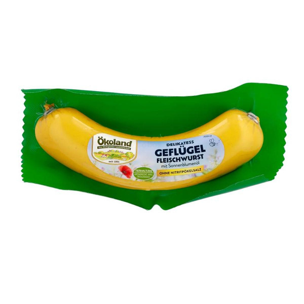 Produktfoto zu Geflügel Fleischwurst 180gr