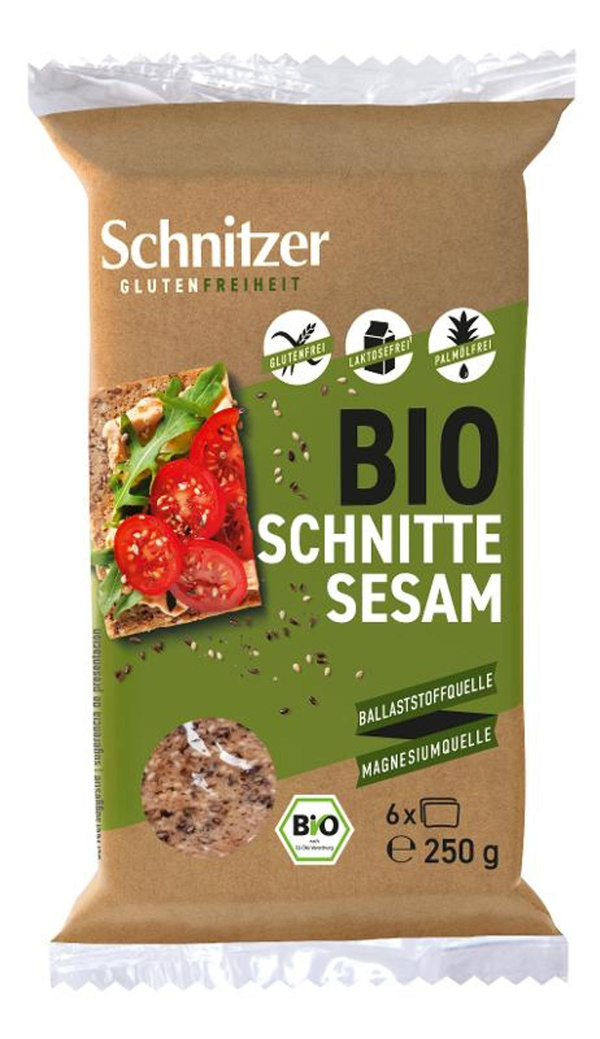 Produktfoto zu w-Sesambrot glutenfrei 250g