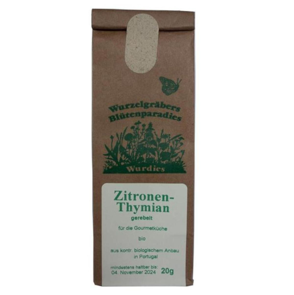 Produktfoto zu Zitronenthymian, gerebelt 20g