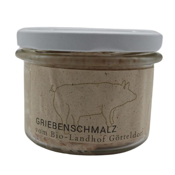 Produktfoto zu Griebenschmalz im Glas, regional