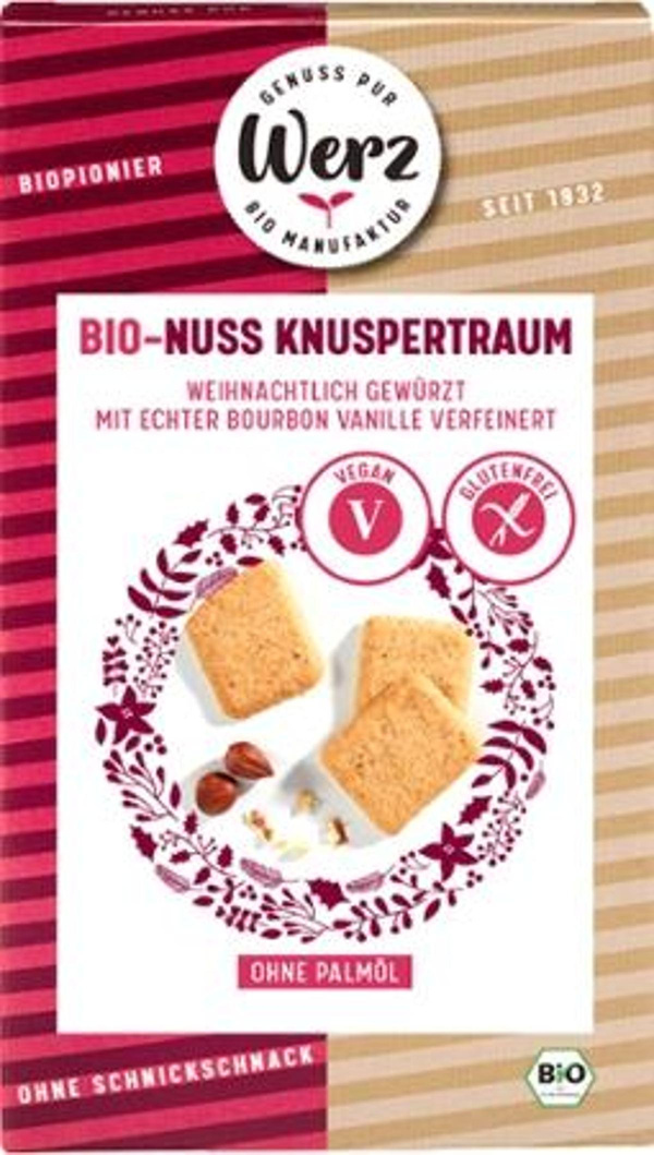 Produktfoto zu Nuss Knuspertraum Kekse 100g