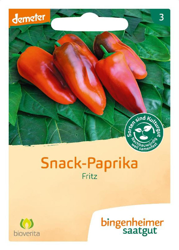 Produktfoto zu Snack Paprika Fritz