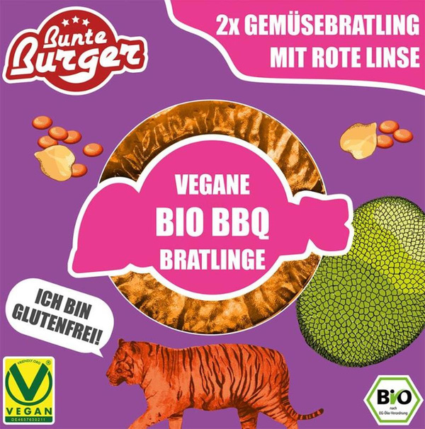 Produktfoto zu BBQ Bratling Burger ( 2Stk)