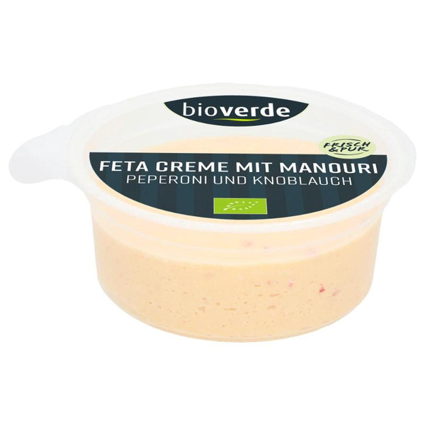 Produktfoto zu Feta-Creme Knobi_Peperoni