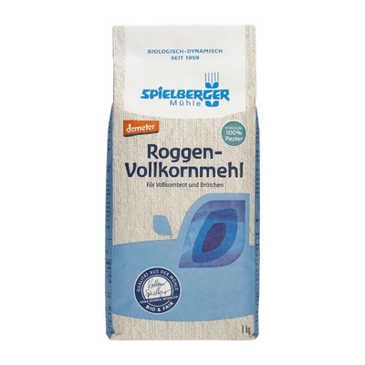 Produktfoto zu Roggenvollkornmehl 1kg