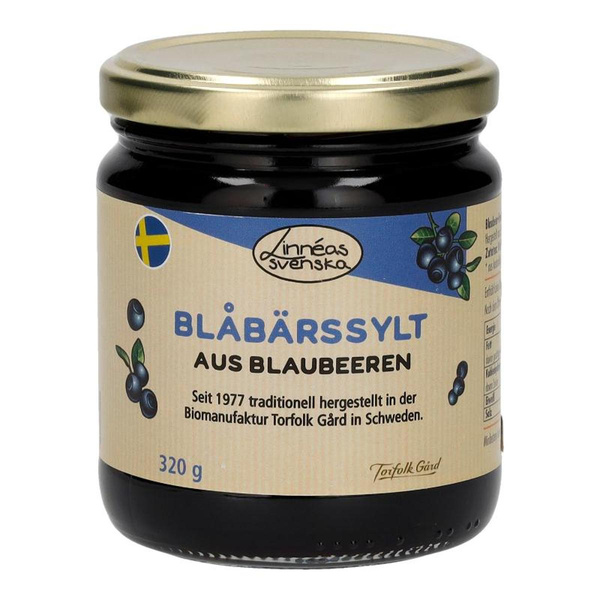 Produktfoto zu Blaubeerkonfitüre 320g