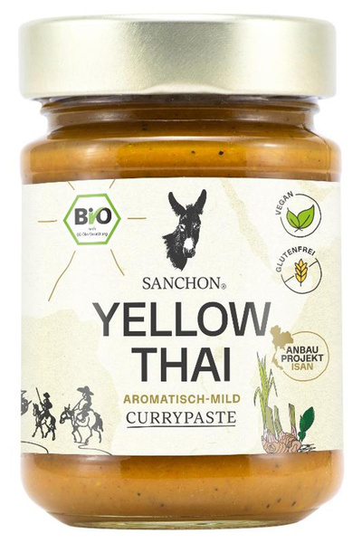 Produktfoto zu Yellow Thai Curry Paste 190g