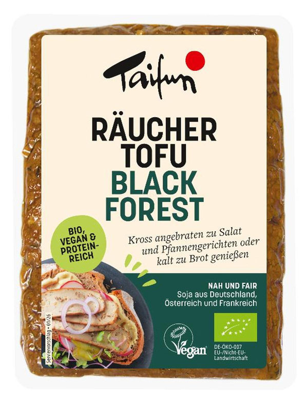 Produktfoto zu Räuchertofu Black Forest 200g