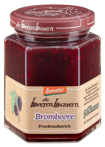 Produktfoto zu Brombeere Fruchtaufstrich 200g