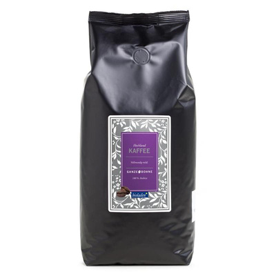 Produktfoto zu Kaffeehochland ganze Bohne 1kg