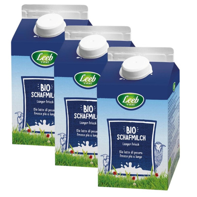 Produktfoto zu Schafmilch länger haltbar, 3er Gebinde