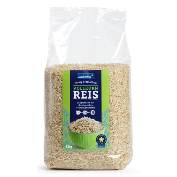 Produktfoto zu b*Vollkornreis Langkorn