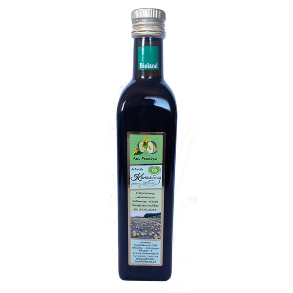 Produktfoto zu Schnell's Kürbiskernöl 500ml