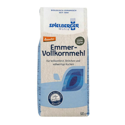 Produktfoto zu Emmer-Vollkornmehl 500g