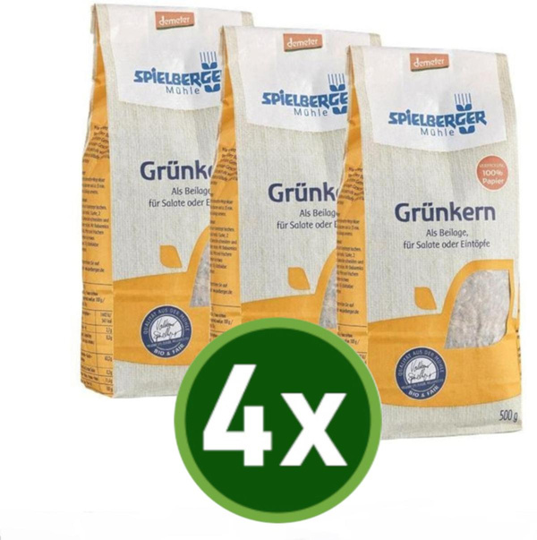 Produktfoto zu Grünkern 4x500g