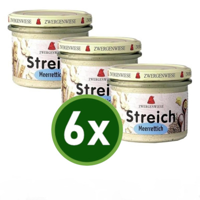 Produktfoto zu Streich Meerrettich 6x180g