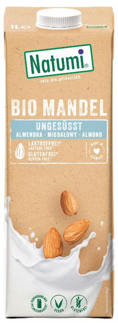 Produktfoto zu Mandeldrink Natural 1l Natumi
