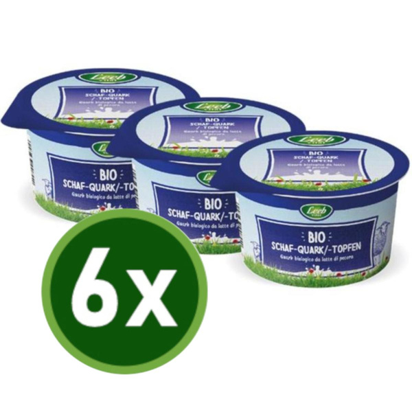 Produktfoto zu QUARK SCHAF 6x200g Natur