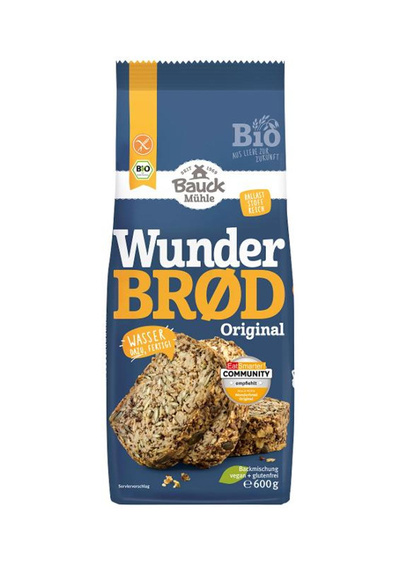 Produktfoto zu Wunderbrot Backmischung gf
