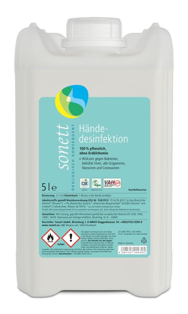Produktfoto zu Händedesinfektion 5 L Kanister