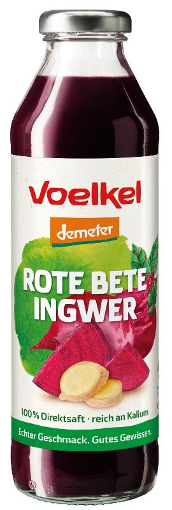 Produktfoto zu Rote Bete Ingwer Saft 0,5l Voekel