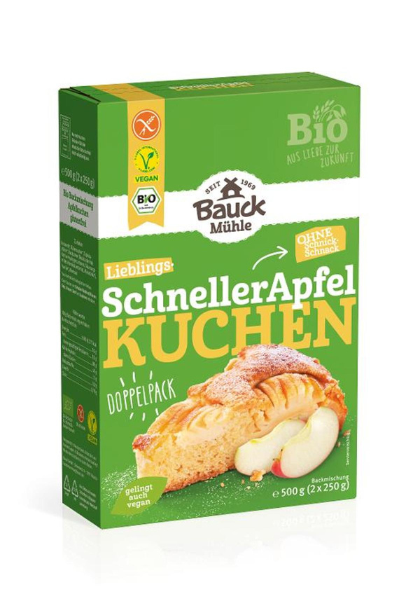 Produktfoto zu Der schnelle Apfelkuchen 250g