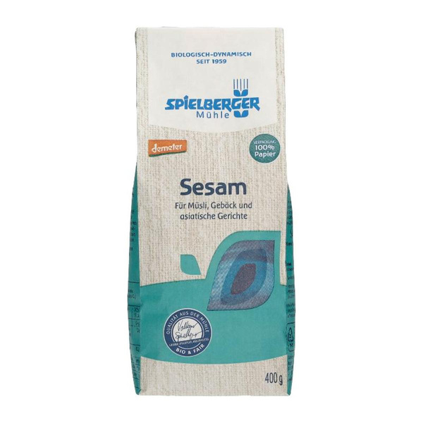 Produktfoto zu Sesam ungeschält 400g