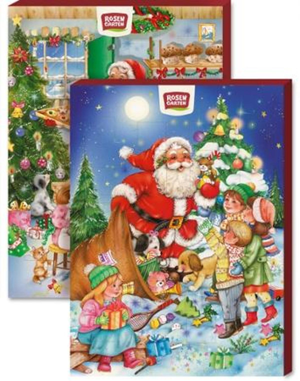 Produktfoto zu Adventskalender, Motiven aus leckerer Vollmilchschokolade