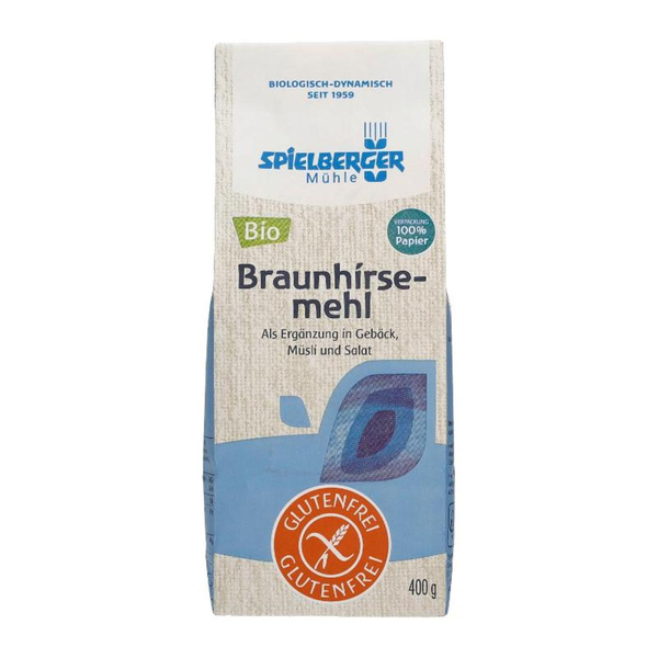 Produktfoto zu Braunhirsemehl gf 400g