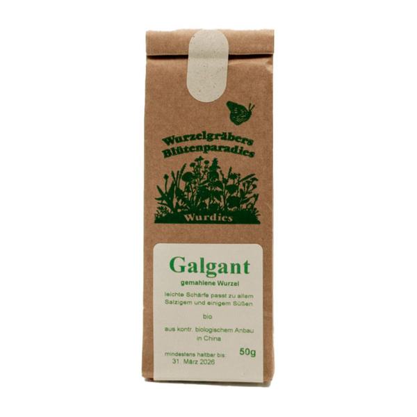 Produktfoto zu Galgant, gemahlen 50g