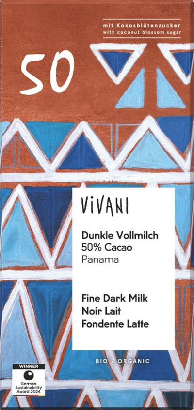 Produktfoto zu Dunkle Vollmilch 50% Cacao