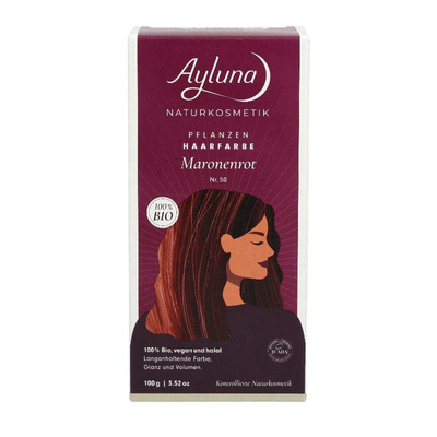 Produktfoto zu Haarfarbe Maronenrot Ayluna