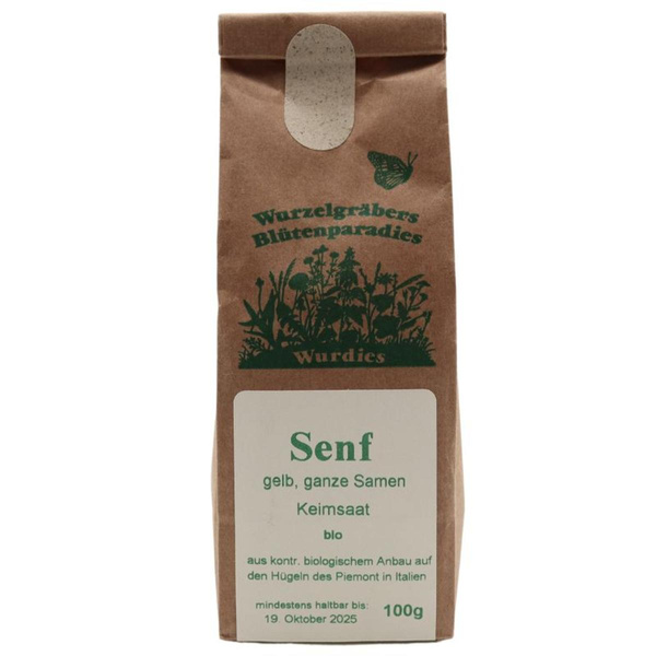 Produktfoto zu Senf gelb ganze Samen, 100g