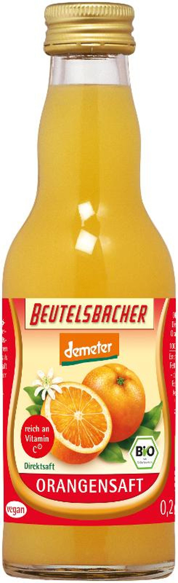 Produktfoto zu Orangensaft 12x0,2l