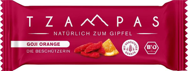 Produktfoto zu TZAMPAS Goji Orange Riegel 40g