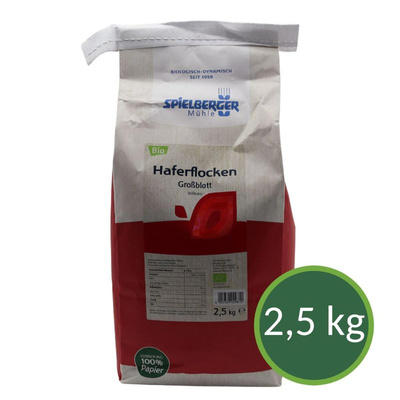 Produktfoto zu Haferflocken Großblatt 2,5kg