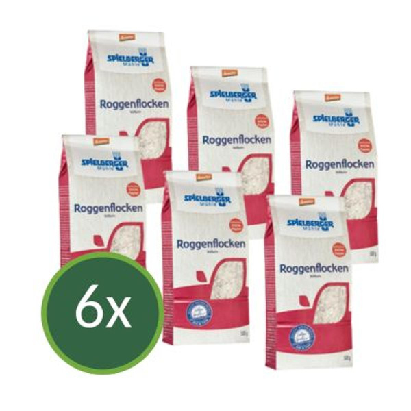 Produktfoto zu Roggenflocken 6x500g