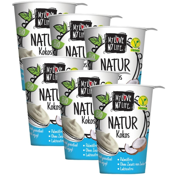 Produktfoto zu Kokosjoghurt 6x400g