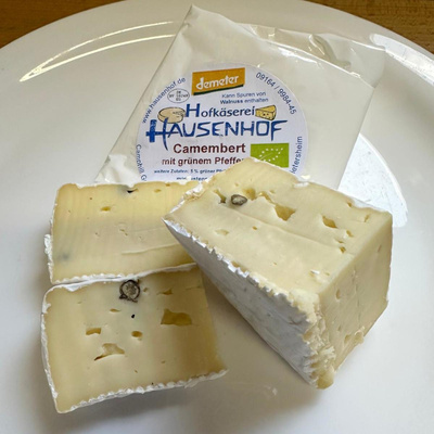 Produktfoto zu Hausenhof Camembert grüner Pfeffer, ca. 270g