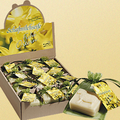 Produktfoto zu Schafmilchseife Frohe Ostern