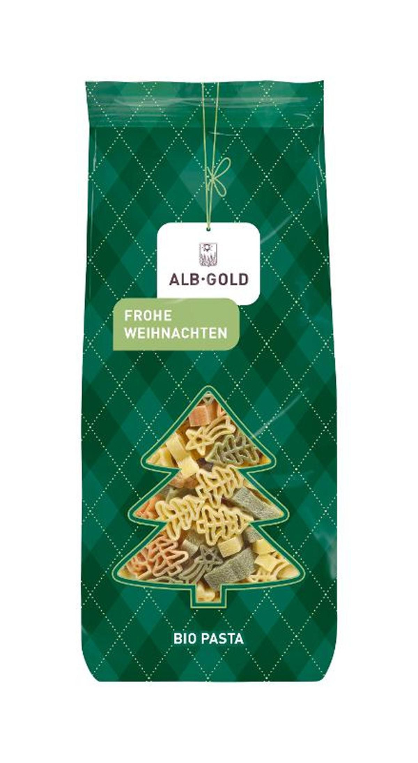 Produktfoto zu Weihnachtsnudeln bunt 250g
