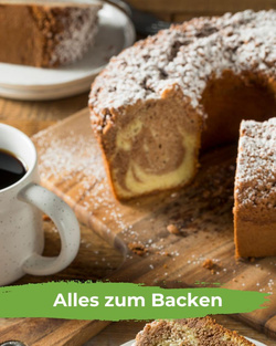 Produktfoto zu Lust auf Kuchen? Hier findest du Backzutaten.