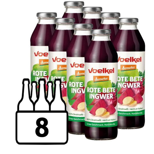 Produktfoto zu Rote Bete Ingwer Saft 0,5l Voekel