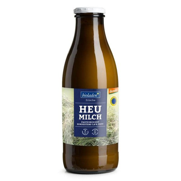 Produktfoto zu Heumilch Kuh & Kalb 1 L Flasch