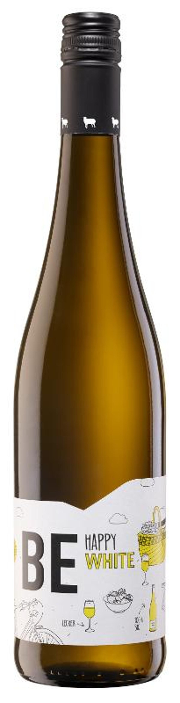 Produktfoto zu Be Happy weiß 0,75l trocken