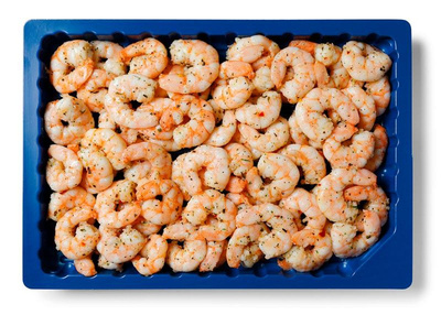 Produktfoto zu Garnelen Kräuter-Knoblauch in der Frischbox 500g