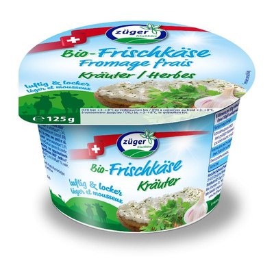 Produktfoto zu Frischkäse Kräuter luftig&locker 125g