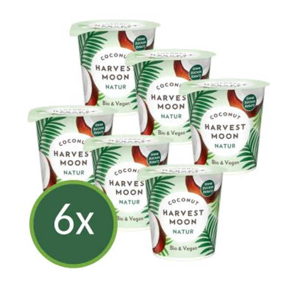 Produktfoto zu Kokosjoghurt natur HVM 6x125ml