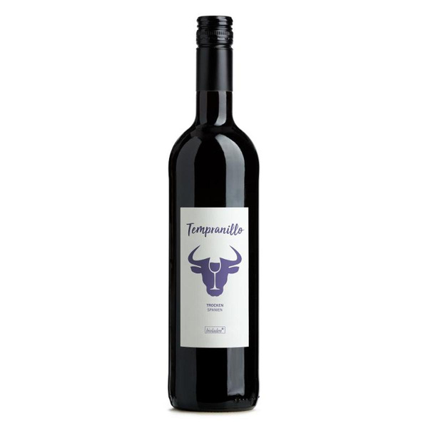 Produktfoto zu Tempranillo rot, 0,75l