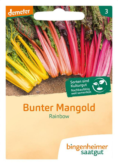 Produktfoto zu Saatgut Mangold Rainbow